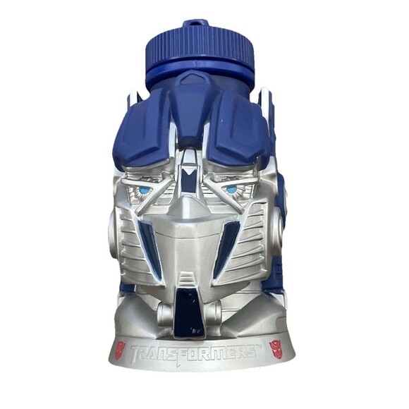 TRANSFORMERS OPTIMUS PRIME WATER BOTTLE Drink Cup UNIVERSAL STUDIOS - Picture 1 of 7